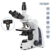 Euromex iScope 40X-1600X Trinocular Compound Microscope w/ 18MP USB 3 Digital Camera & E-plan Objectives IS1153-EPLA-18M3
